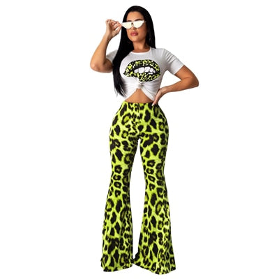 Too Much Lip High Waist 2-Piece