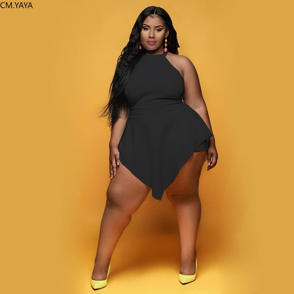 YaYa BlowOut Romper Plus Size