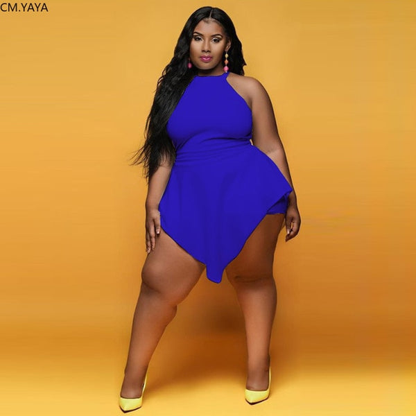 YaYa BlowOut Romper Plus Size