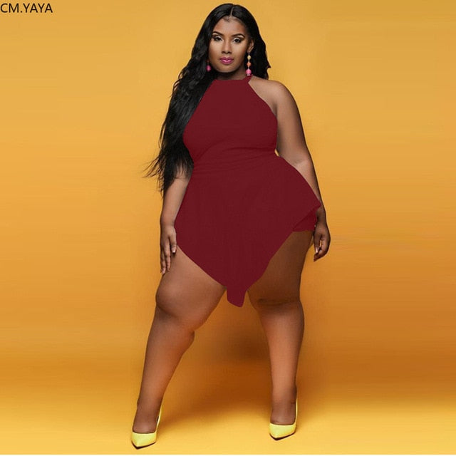 YaYa BlowOut Romper Plus Size