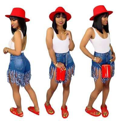 Hot Girl Jean Shorts