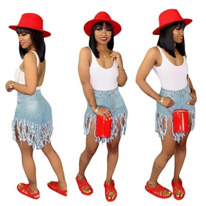 Hot Girl Jean Shorts