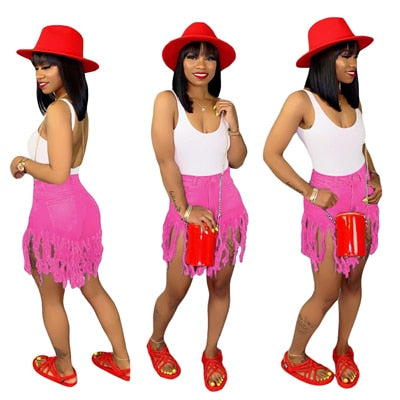 Hot Girl Jean Shorts