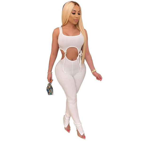 She Pretty Hollow Jumpsuit