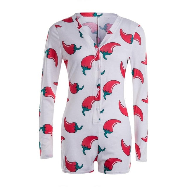 Women's Long Sleeve Pajama BodyCon