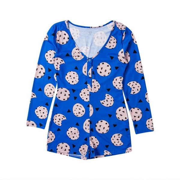 Women's Long Sleeve Pajama BodyCon