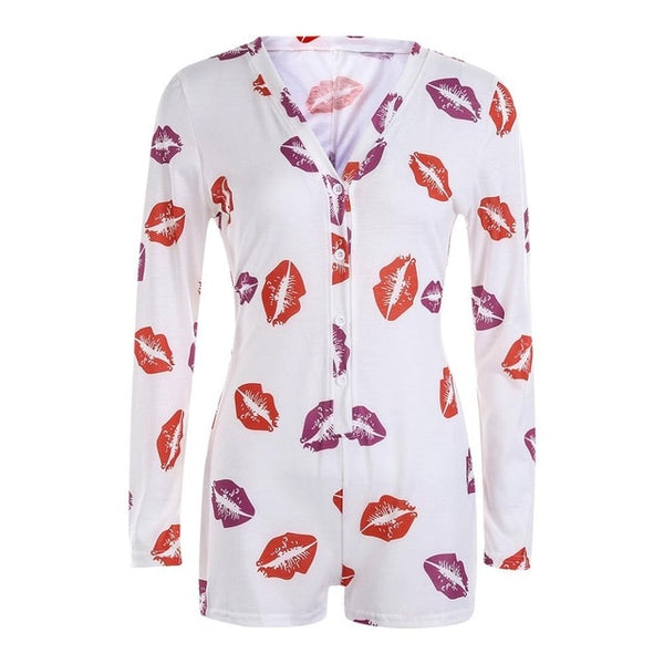 Women's Long Sleeve Pajama BodyCon