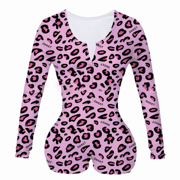 Women's Long Sleeve Pajama BodyCon