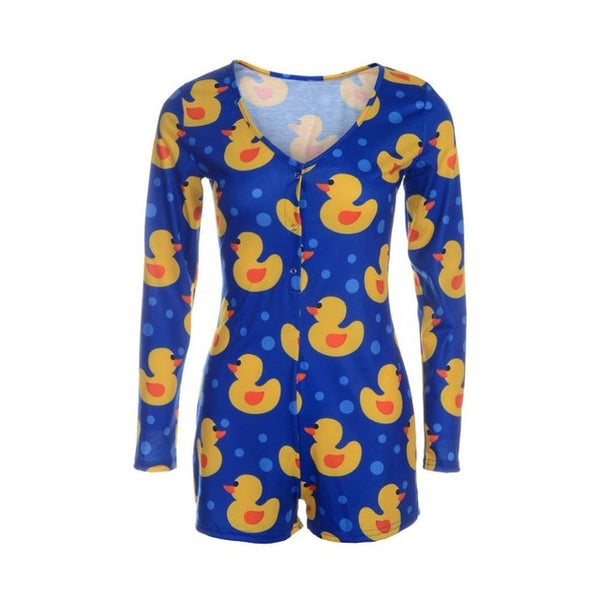 Women's Long Sleeve Pajama BodyCon