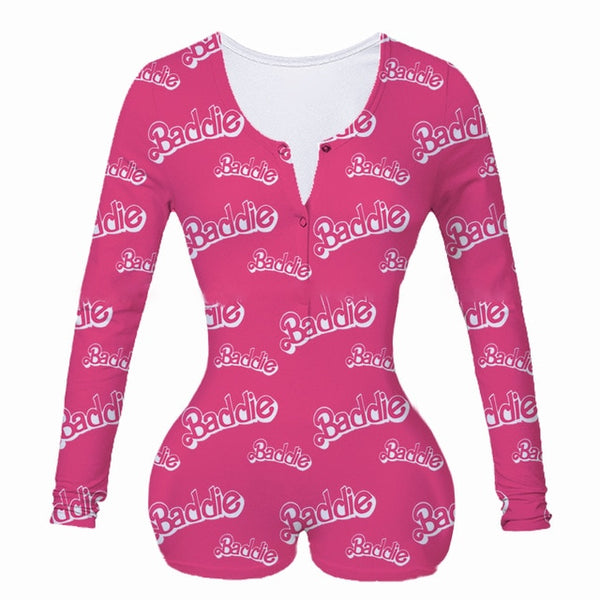Women's Long Sleeve Pajama BodyCon