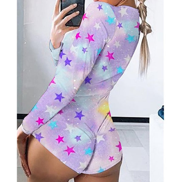 Women's Long Sleeve Pajama BodyCon
