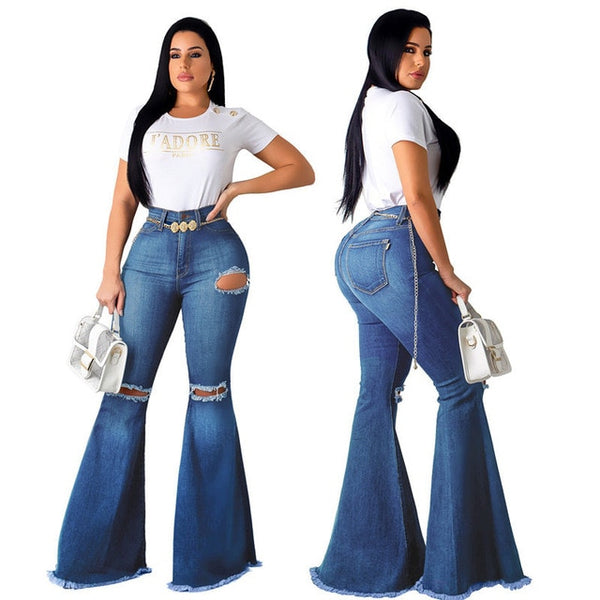 La Dior Flair Denim Jeans