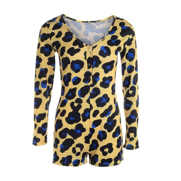 Women's Long Sleeve Pajama BodyCon