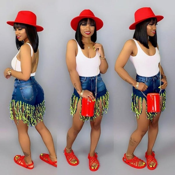 Hot Girl Jean Shorts