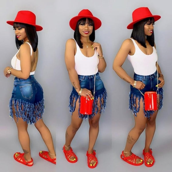 Hot Girl Jean Shorts